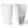 Tall Large Round Planters 2 Pack, Large Planter Pots for Front Door
