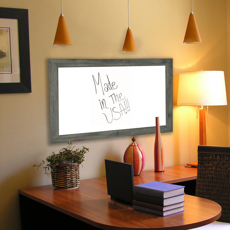 Tableau effaçable Barnwood, 36 x 48, Gris