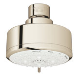 Tempesta Fixed 4-Setting Shower Head Rain O2 Rain Massage Jet Settings