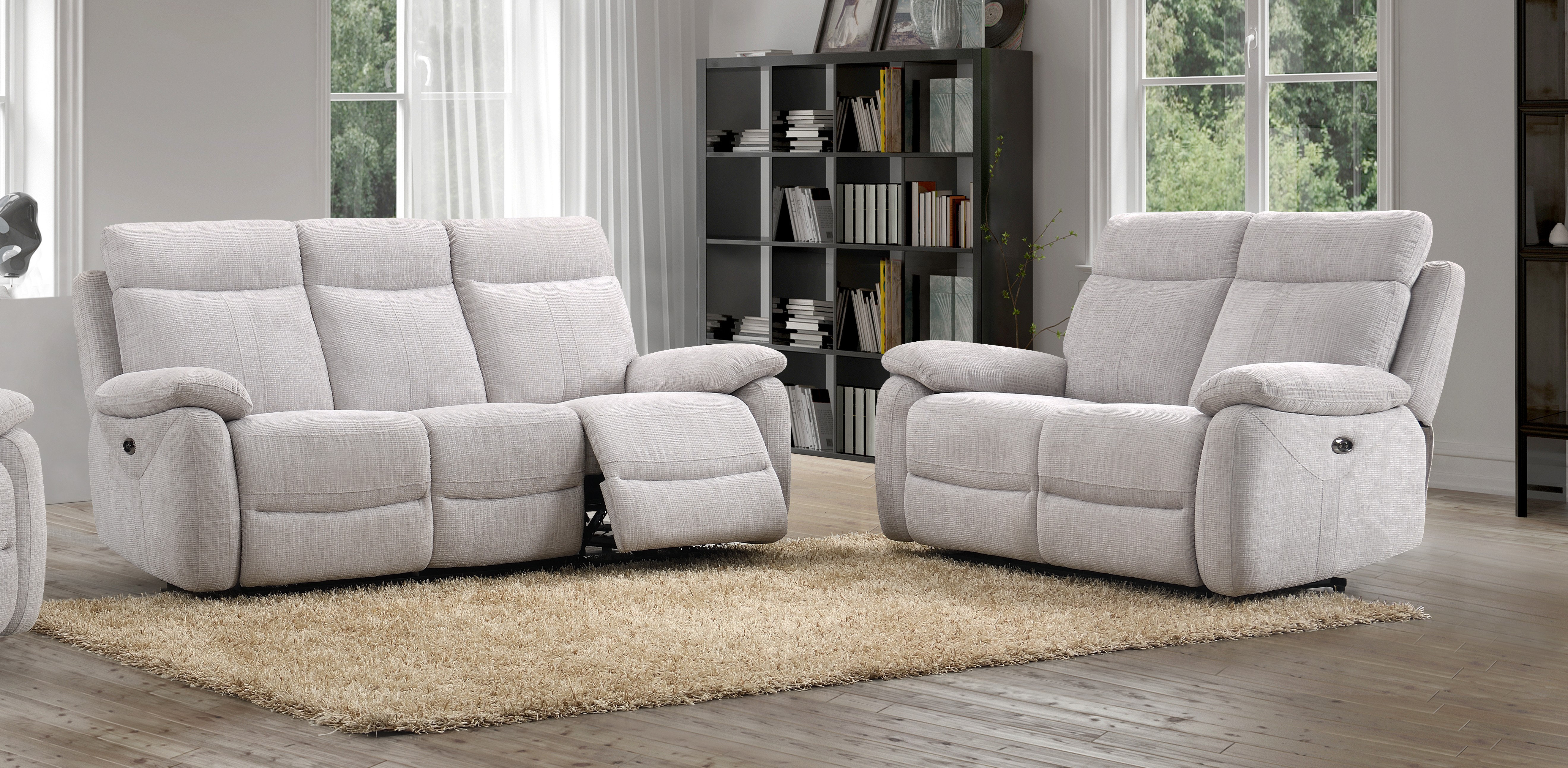 Latitude Run Bikash 2 Piece Reclining Sofa Set | Wayfair.co.uk