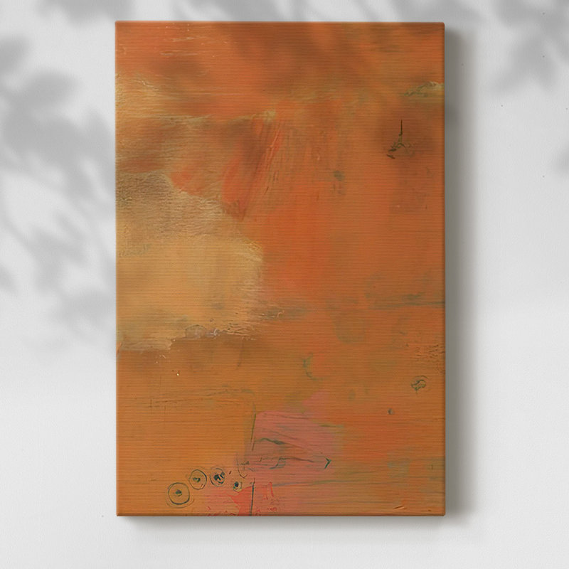 Almon Abstract II - Wrapped Canvas Print
