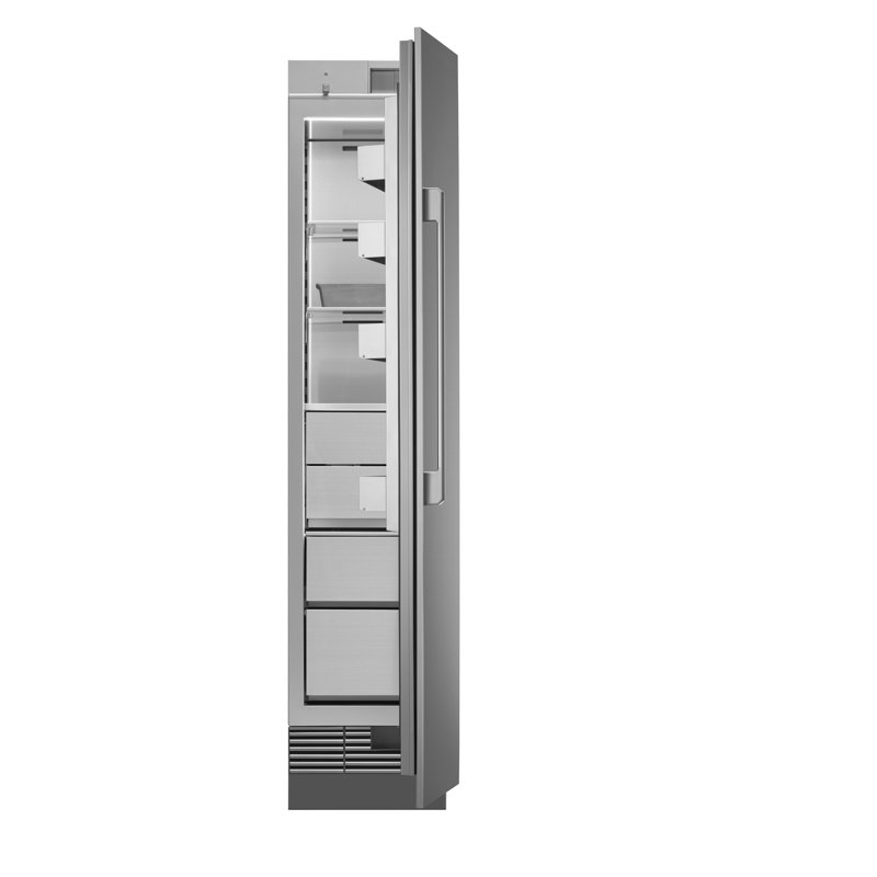 Right Column Panel Kit, Contemporary , Graphite Stainless, 18"