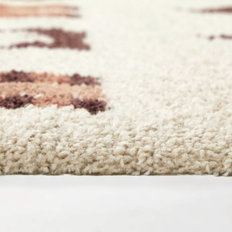 Tapis Ville Wine pour enfants Ville, Rectangle 5 pi 3 po x 7 pi