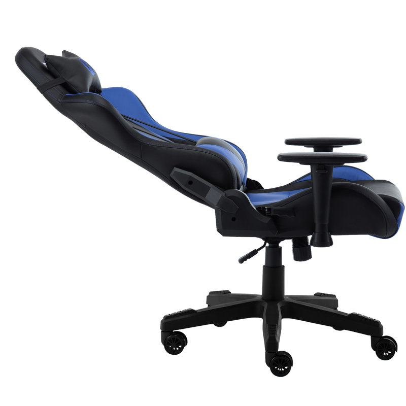 Fauteuil de jeu Office-PC, bleu, Blue