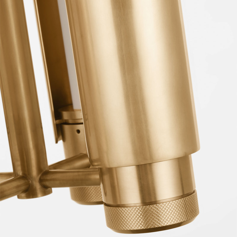 Capa 4 - Light LED Pendant, Hand Rubbed Antique Brass