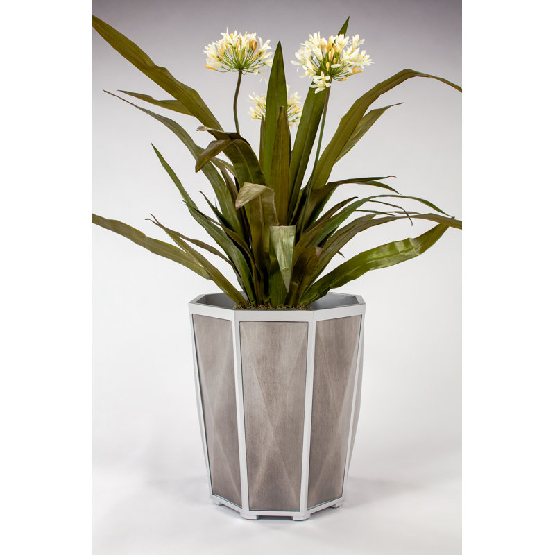 Handmade Wood Pot Planter