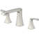 Cardania Widespread 2-handle Bathroom Faucet with Drain Assembly