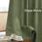 100% Blackout Linen Textured  Curtains Farmhouse Thermal Insulated Pocket Back Tab Full Light Blocking 2 Panel-1926543373-1926543369