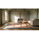 Antique Chinese - Ningxia Coral 1930s Rug