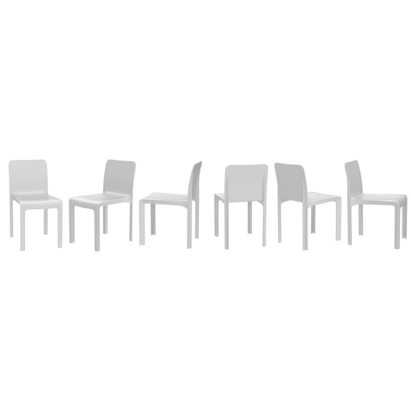 Janiese Stacking Patio Dining Armchair