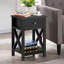 Seraphine 40cm W Bedside Table-1106610509