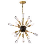 Muse 12 - Light Glass Sphere Chandelier