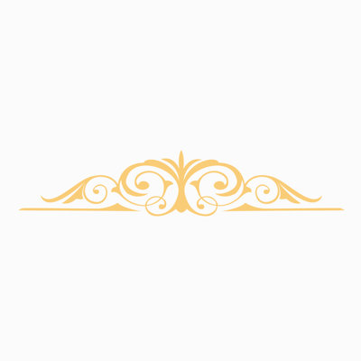 Adhésif décoratif couronne victorienne
