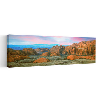 Cliffs In Snow Canyon State Park, Washington County, Utah, Usa Abstract Contemporary Landscape Nature Wall Art