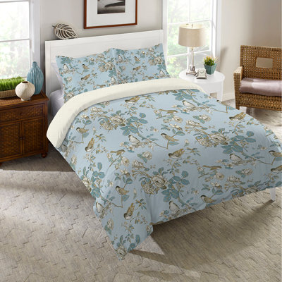 Édredon très grand Toile Birds