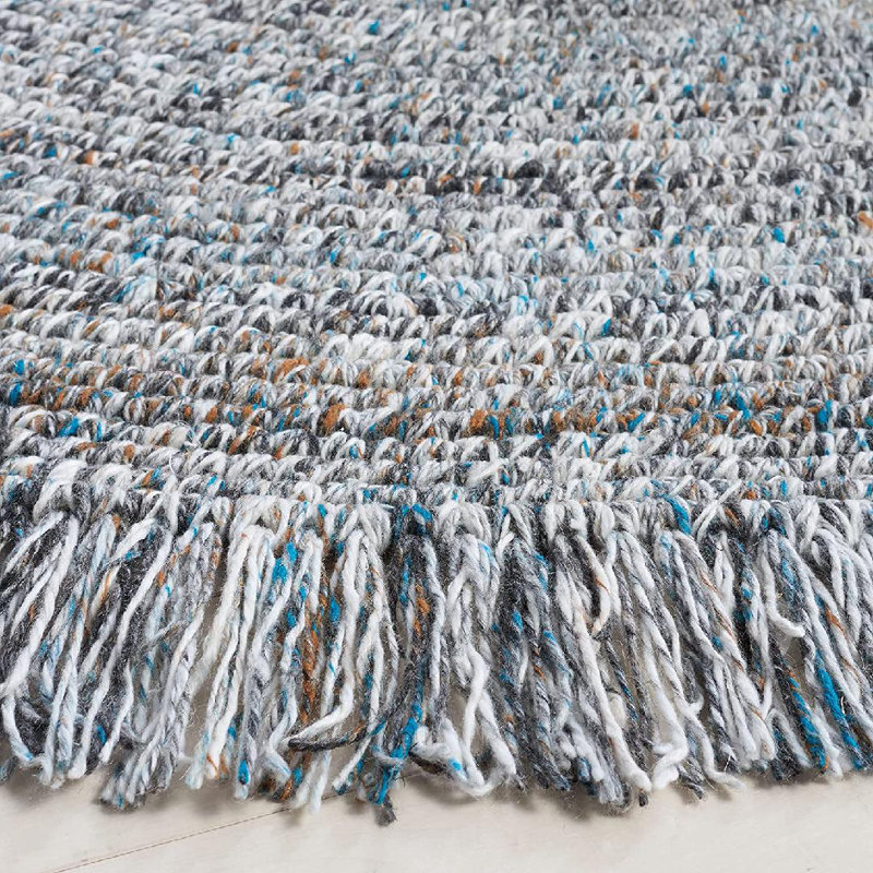 Aleesia Handmade Performance Rug, Round 5'