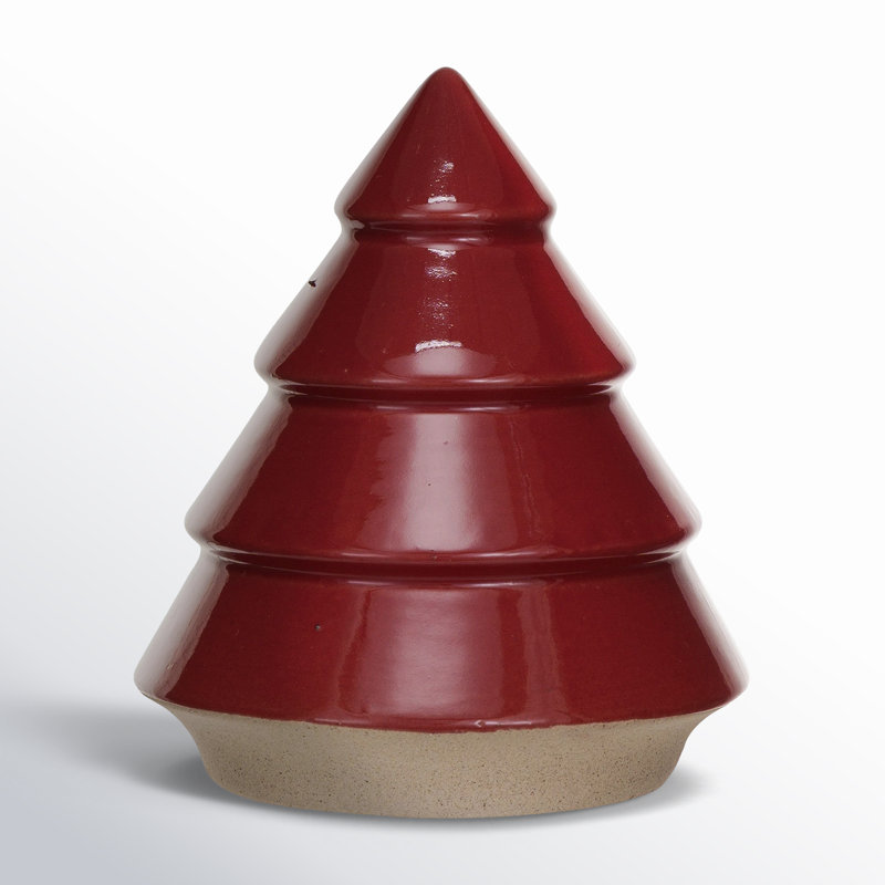 Stoneware Tree, Red