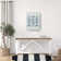 Lucene Striped Flatweave White/Navy Area Rug