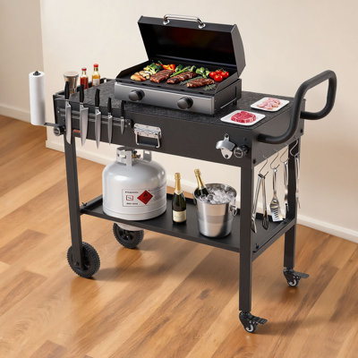 Outdoor Grill Cart