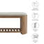 Banc rembourré Ashby