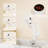 Bathroom Sink Faucet with Spray Function and Temperature Display for Anti-Skid Switch and Hot & Cold and 360° Rotary-119206648