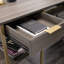Bureau en L, finition