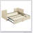 Upholstered Daybed With Pop Up Trundle-1548947435