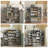 5-Tier Cabinet Adjustable Storage,Pantry ,For Kitchen,Door Shelves,Double Doors