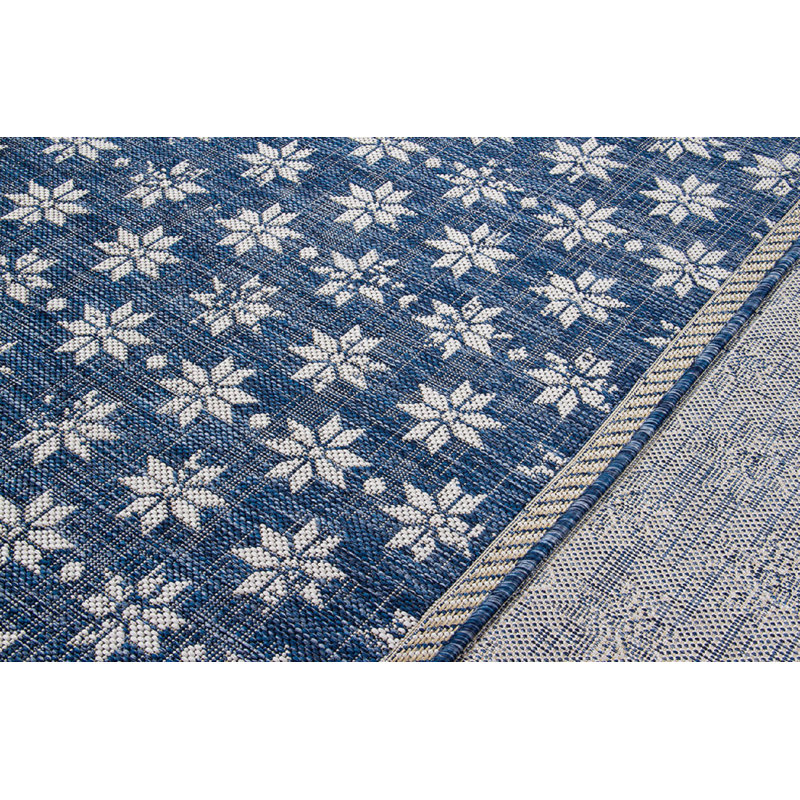 Bellburns Rectangle Floral Flatweave Area Rug, Rectangle  120 x 170cm