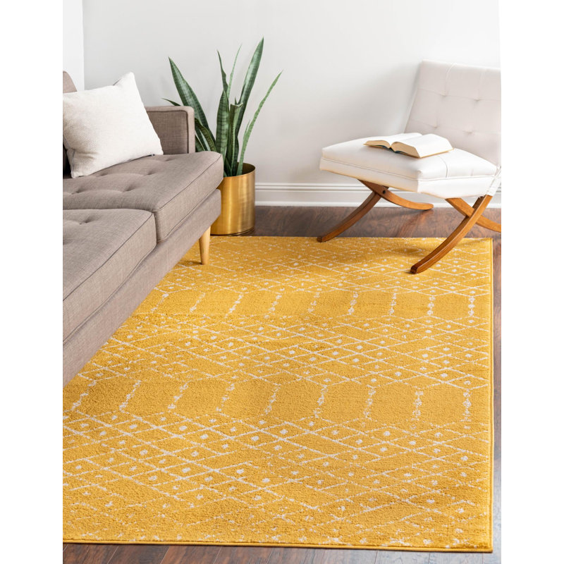Lazaro Geometric Indoor Rug, Rectangle 3'3" x 5'3"