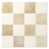 Beige et blanc