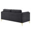 Noblitt Fabric Sofa In White-1437300635