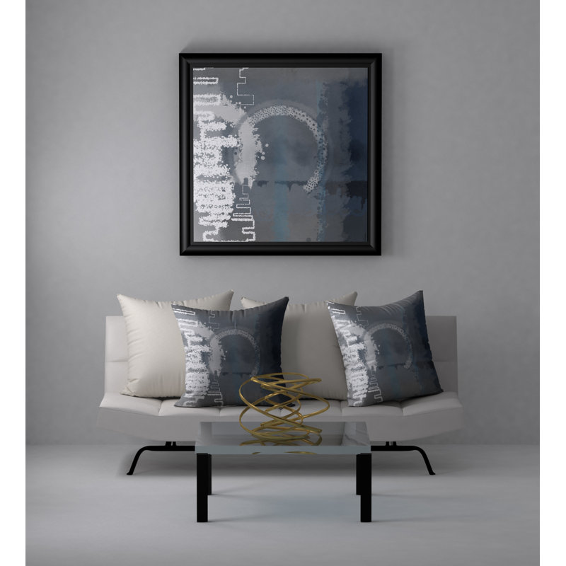 Star Abstract Reversible Throw Pillow, 20" x 20"