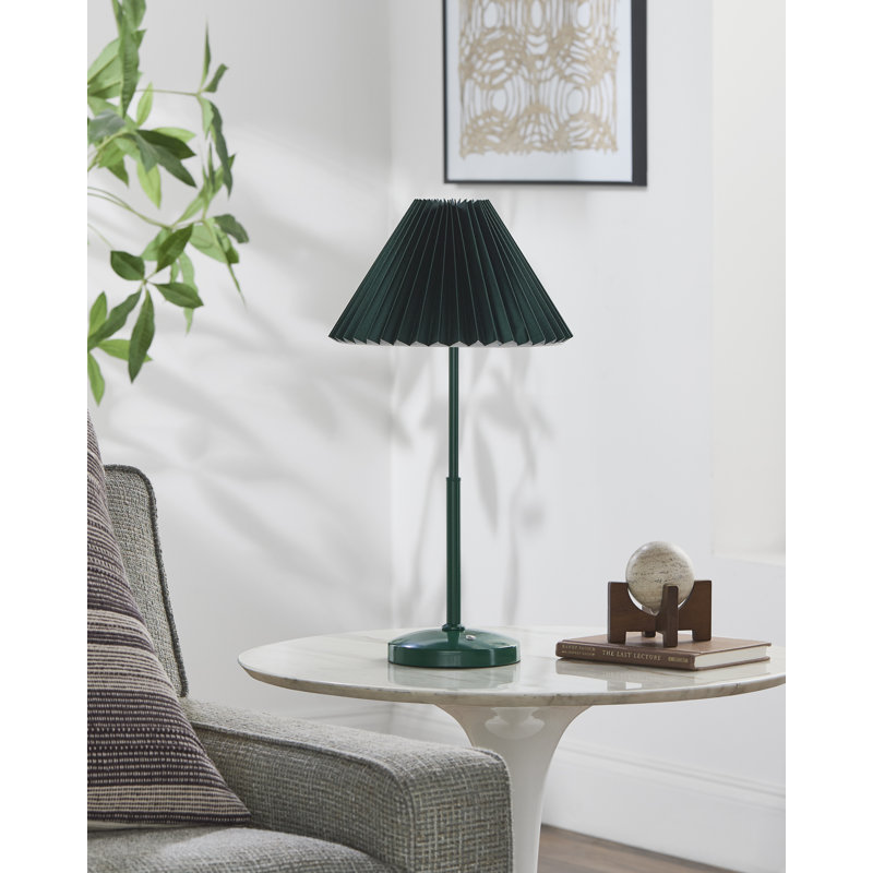 Lampe de table Juna, Vert