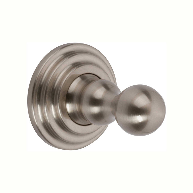 Chelsea Single Robe Hook, Satin Nickel