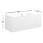 Ensemble de meuble-lavabo mural simple 40 po Aleemah-2094693798