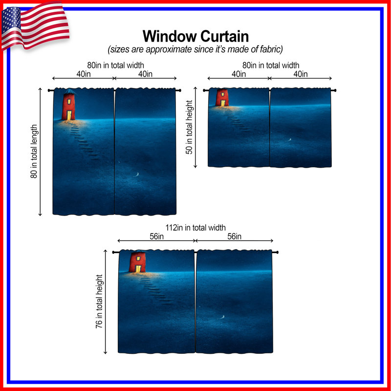 Rideaux obscurcissant et obscurcissant Langle, 40in x 60in - 2 panels, Transparent