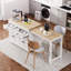 Îlot de cuisine 74,5 pouces avec table de salle à manger extensible-1144855019-1144855018