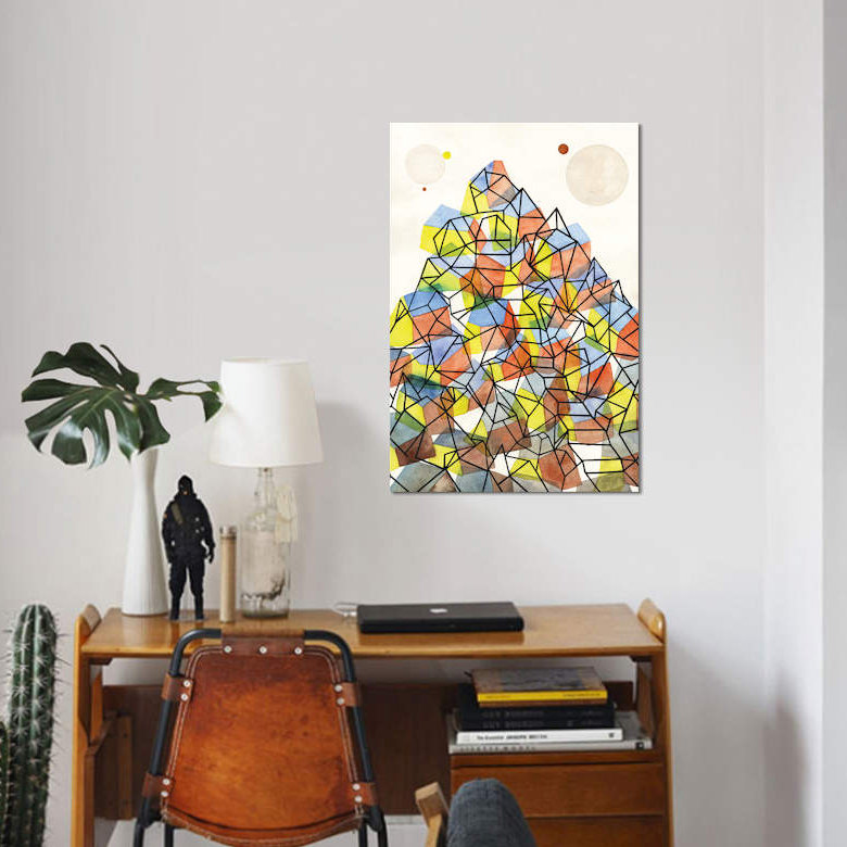 « domus », impression sur toile, H 18 po x l 12 po x P 1,5 po, Toile tendue, Pas de tapis