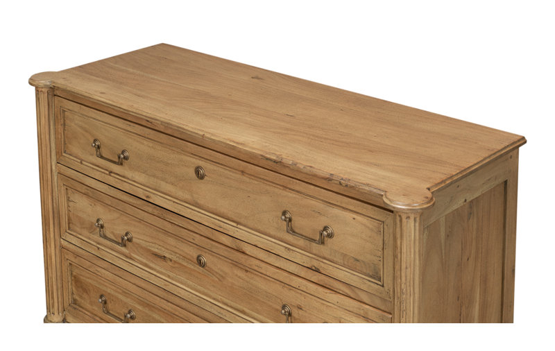 Chamberlain Solid Wood Storage Cabinet, Driftwood