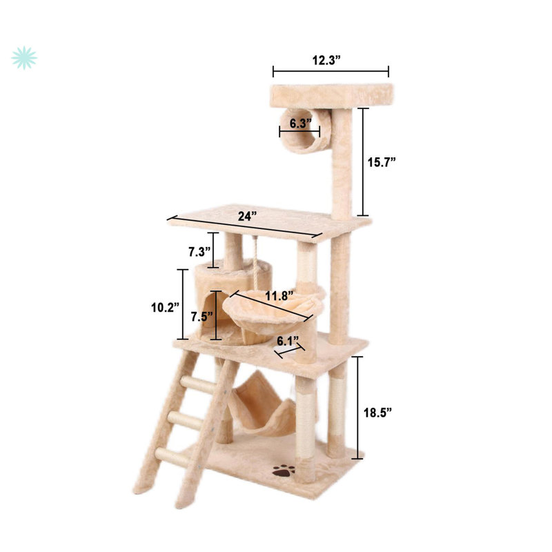 Structure d'escalade pour chat Mondren