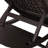 Chaise Lounge In Dark Brown - Polypropylene Material, 3D -Look Texture, Weather- For Patio And Backyard, Hand-Crafted Details, Assembly Required Resin Construction, Patio, Needed