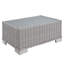 Ensemble de canapé modulaire d'extérieur en rotin 5 pièces Conway Sunbrella-1920102032