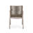 Outdoor Modern Aluminum Dining Chair With Rope Seat (Set Of 2)-599016378