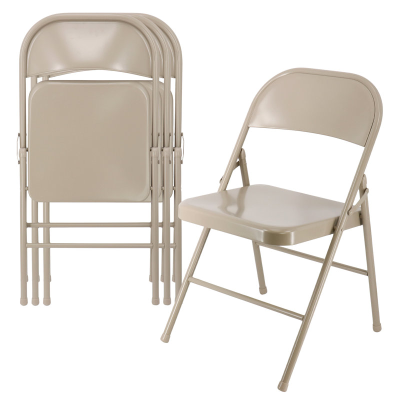 Letonia Metal Stackable Folding Chair Folding Chair Set