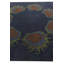 Tapis bleu marine rectangulaire Orlando