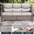 Wicker Patio Couch, Outdoor 3-Seat Sofa, All Weather PE Rattan, Deep Seating Deck Furniture Set With 6" Seat Cushions-1962860708-1962860710