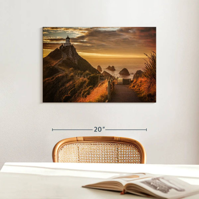 Phare d'Alvord Nugget Point, H 16 po x l 24 po