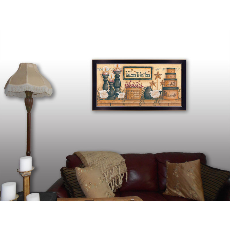 « welcome to home »-cadre photo, impression sur papier