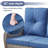7-Pieces Outdoor Courtyard Wicker Sofa Conversation Set With Rocking Chairs-668162084-621041609